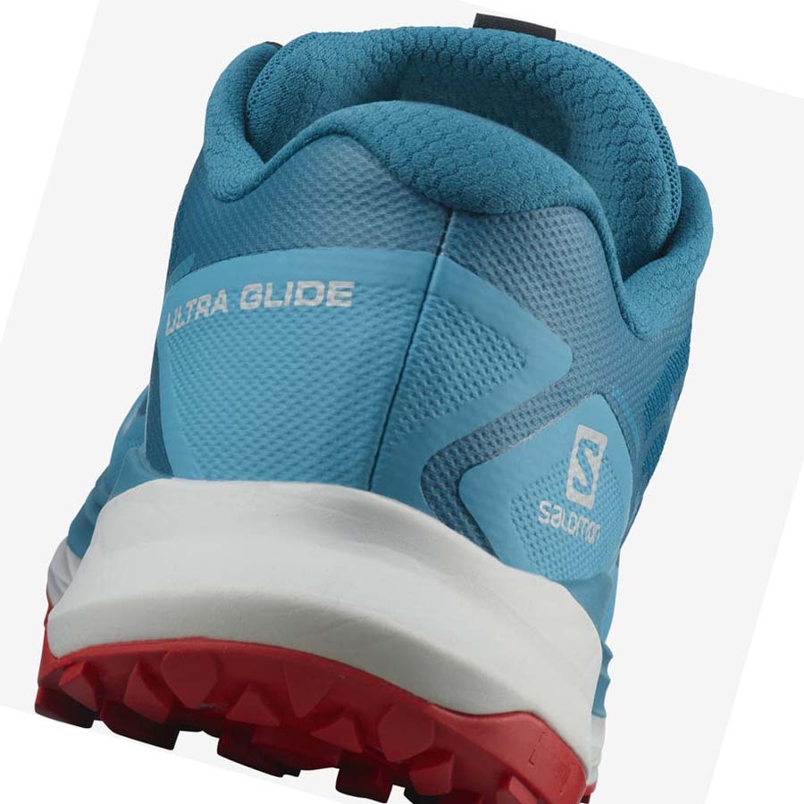 Salomon ULTRA GLIDE Erkek Patika Koşu Ayakkabısı Turkuaz | TR 3489RVD